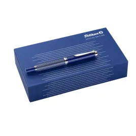 pelikan-pioro-wieczne-ef-m815-metal-striped-blue-special-edition