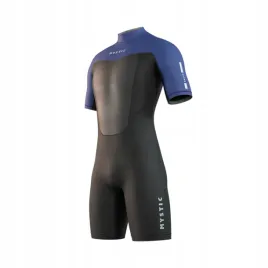 pianka-mystic-brand-shorty-3-2mm-bz-flatlock-black-blue-2025-xl