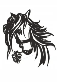 ozdoba-scienna-metalowa-decormetal-horse-with-flower-30cm