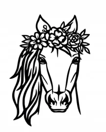 ozdoba-scienna-metalowa-decormetal-wreath-on-horsehead-30cm