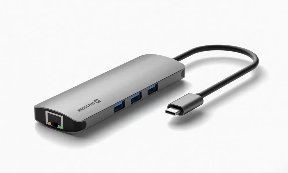 hub-usb-c-swissten-8w1-hdmi-lan-3x-usb-sd-micro-sd