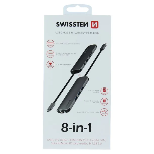 hub-usb-c-swissten-8w1-hdmi-lan-3x-usb-sd-micro-sd-liczba-portow-4