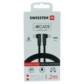 kabel-swissten-usb-typ-c-apple-lightning-12-m-czarny
