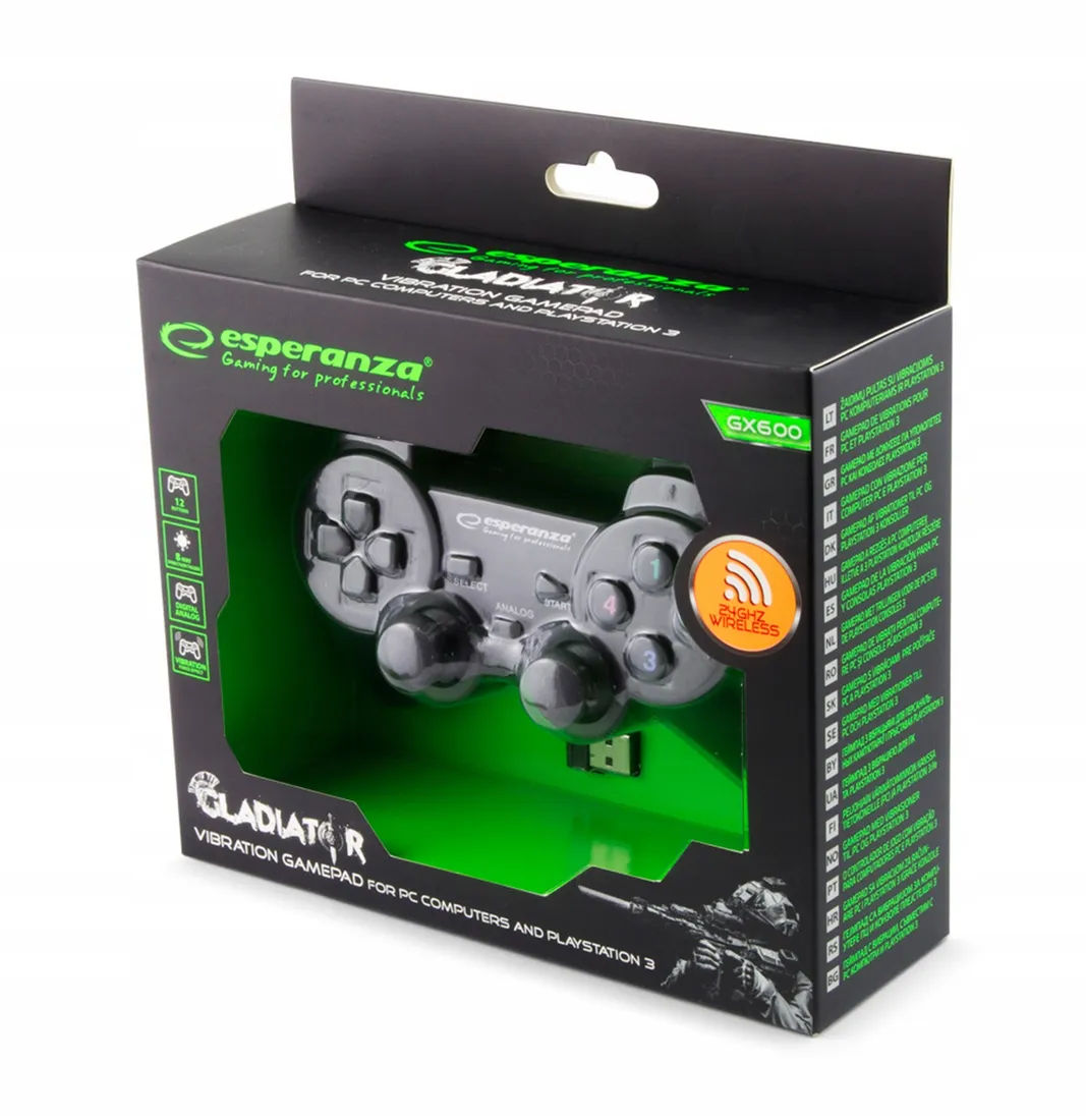 gamepad-bezprzewodowy-2-4-ghz-pc-ps3-usb-gladiator-stan-nowy