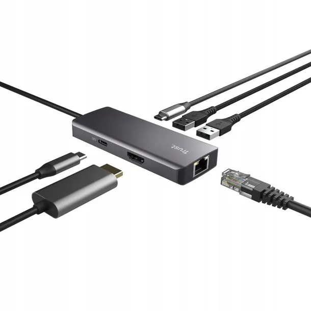 adapter-multi-port-6-in-1-stan-nowy-marka-trust