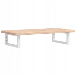 polka-scienna-pod-umywalke-stal-i-lite-drewno-debowe