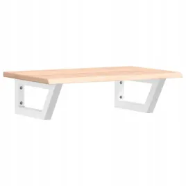 polka-scienna-pod-umywalke-stal-i-lite-drewno-debowe