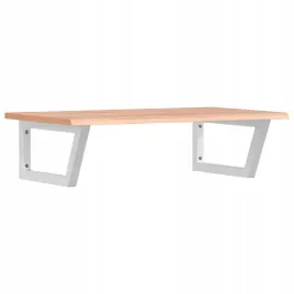polka-scienna-pod-umywalke-stal-i-lite-drewno-debowe
