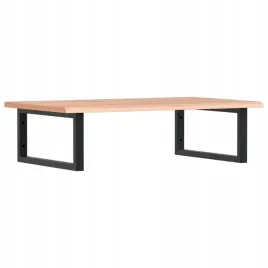 polka-scienna-pod-umywalke-stal-i-lite-drewno-debowe