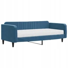 sofa-z-materacem-do-spania-niebieska-100x200-cm