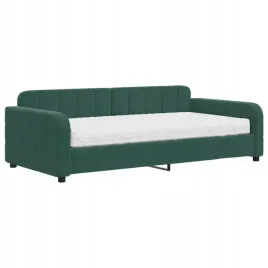 sofa-z-materacem-do-spania-ciemnozielona-100x200