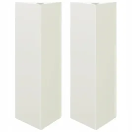 donice-ogrodowe-2-szt-biale-trojkatne-30x2