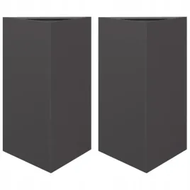 donice-ogrodowe-2-szt-czarne-trojkatne-50x4