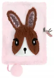pamietnik-pluszowy-z-klodka-rozowy-krolik-derform