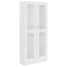witryna-biala-825x305x1855-cm-material-drewnopochodny