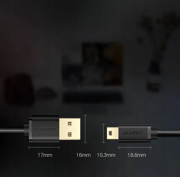 ugreen-kabel-przewod-usb-mini-usb-480-mbps-3-m-us132-marka-ugreen