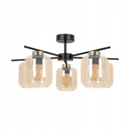 lampa-sufitowa-iga-k-5512-czarny-zloty-bursztynowy-nowoczesna-efektowna
