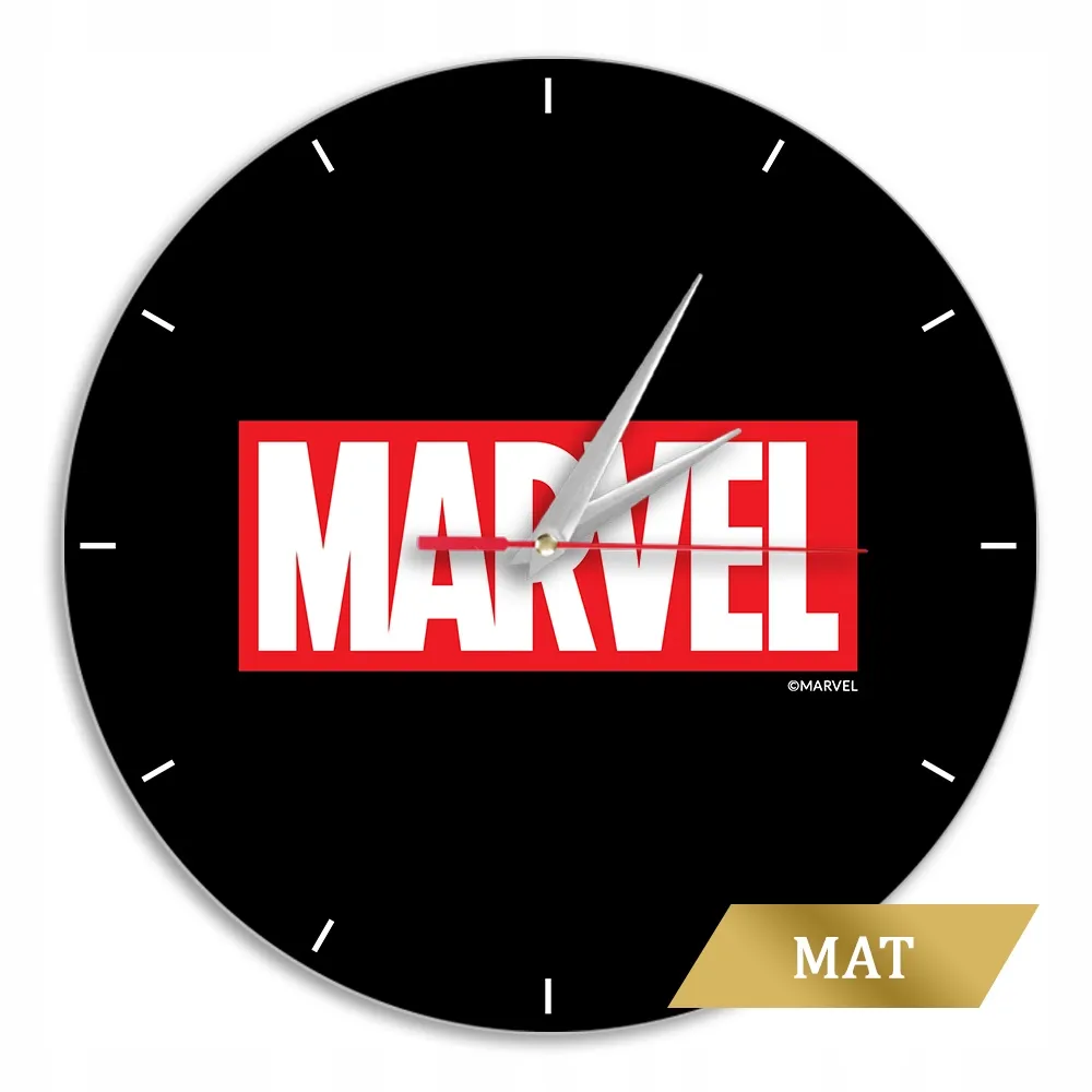 zegar-scienny-matowy-marvel-czarny-marka-marvel