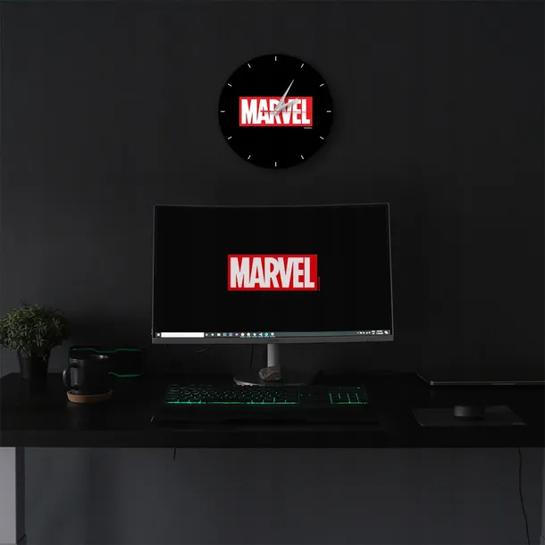 zegar-scienny-matowy-marvel-czarny-typ-scienny