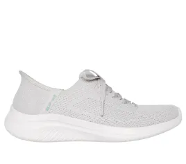 buty-damskie-skechers-slip-ins-ultra-flex-3-0-elevated-motion-jasny-szar