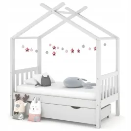 vidaxl-rama-lozka-dzieciecego-z-szuflada-biala-sosnowa-70x140-cm