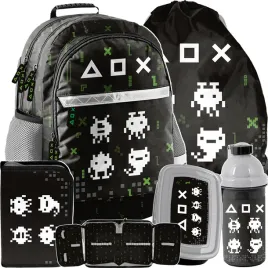zestaw-5w1-gamer-plecak-szkolny-gaming-gra-piksele