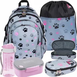zestaw-5el-plecak-st-right-szkolny-paws-koty-kotki