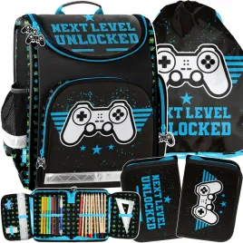 tornister-szkolny-chlopiecy-zestaw-3ele-gamer-gry