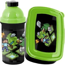 bidon-sniadaniowka-gra-gamer-minecraft-komplet-gry