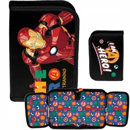 avengers-piornik-szkolny-iron-man-kapitan-ameryka