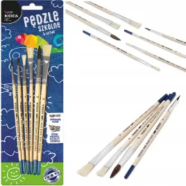 pedzle-pedzelki-szkolne-komplet-6-sztuk-kidea