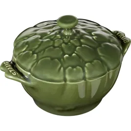 mini-cocotte-karczoch-450-ml-zielona-staub