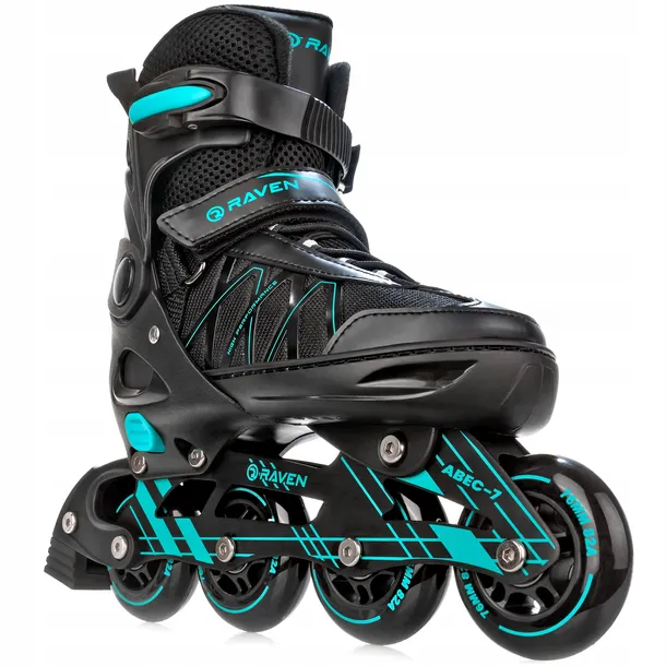 rolki-raven-expert-black-mint-37-40-twardosc-kol-82a
