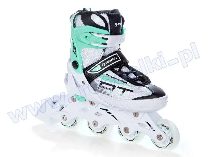 rolki-raven-profession-white-mint-29-33-stan-nowy