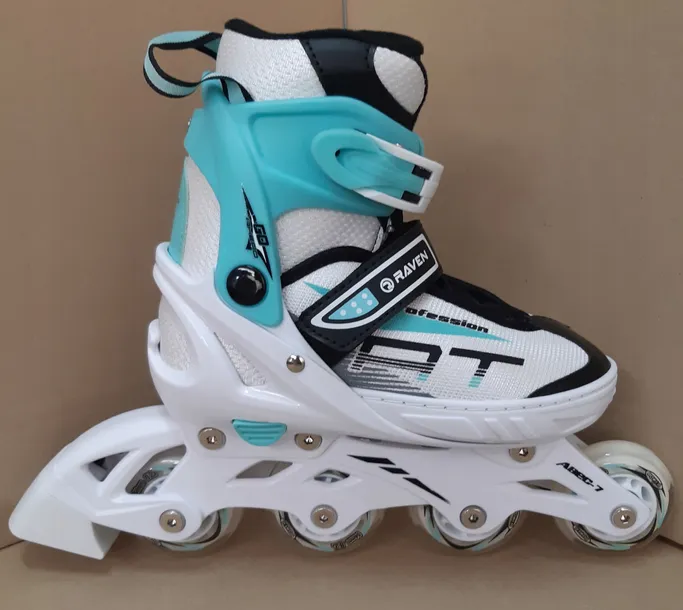 rolki-raven-profession-white-mint-29-33-stan-nowy-rozmiar-28-32