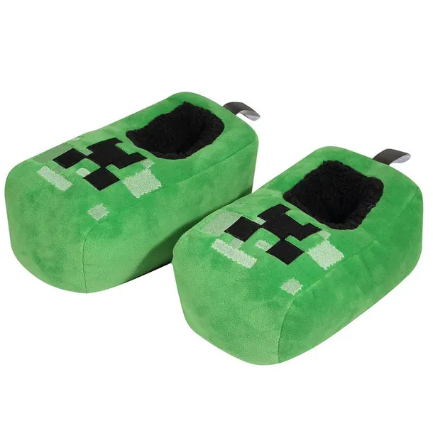 kapcie-minecraft-creeper-slippers