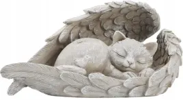 figurka-kota-kotka-posag-aniol-kotek-w-skrzydlach-aniola