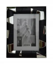 ramka-na-zdjecie-13x18cm-czarno-srebrna-outlet