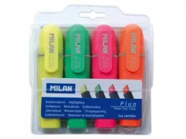 zakreslacz-fluo-plaski-4-kolory-milan