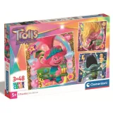 puzzle-3x48-super-kolor-trolls-3-bohater-brak