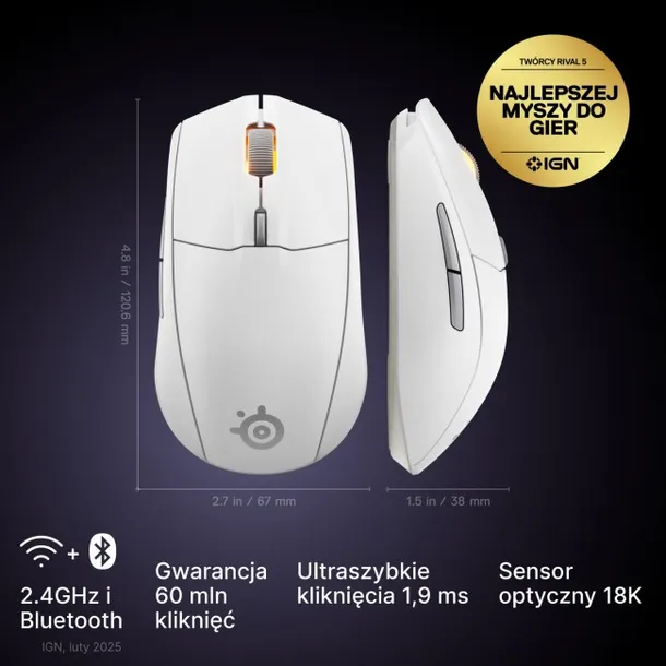 steelseries-rival-3-wl-gen-2-white-zawiera-baterie-tak