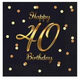 serwetki-bandc-happy-40-birthday-czarne