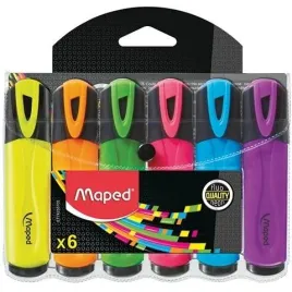 zakreslacz-fluo-peps-6-kolorow-maped