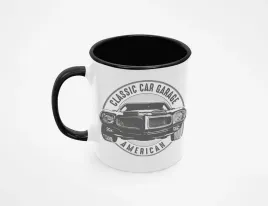 kubek-z-amerykanskim-klasykiem-classic-car-garage-muscle-car