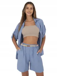 szorty-damskie-letnie-wygodne-spodenki-z-paskiem