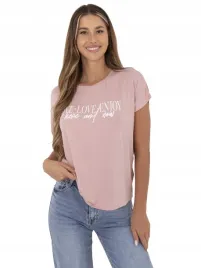 wygodny-delikatny-t-shirt-damski-koszulka-z-napisem