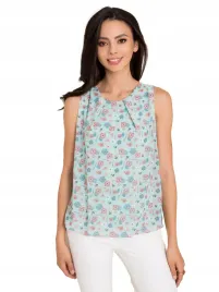 kwiecisty-top-damski-bez-rekawow-koszulka-z-okraglym-dekoltem