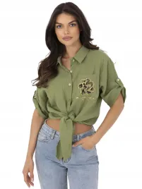 rozpinana-koszula-damska-casualowa-muslinowa-krotka