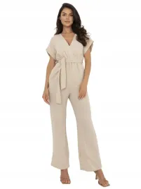 elegancki-kombinezon-damski-muslinowy-z-paskiem