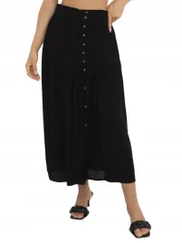 plisowana-spodnica-damska-midi-z-ozdobnymi-guzikami